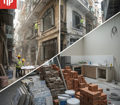 Bảng Giá Sửa Chữa – Cải Tạo Nhà Phố TP.HCM Mới Nhất 2025
